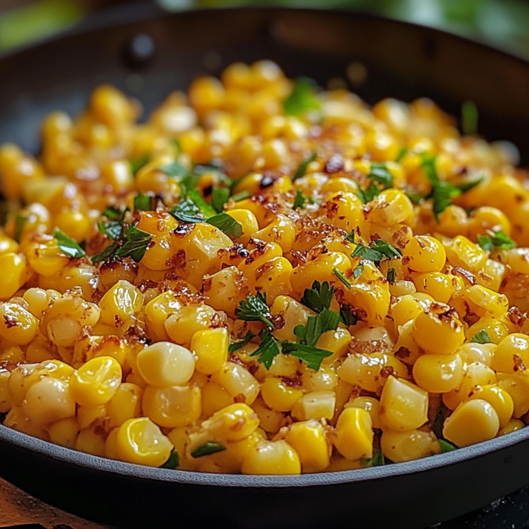 Honey Butter Skillet Corn Recipe