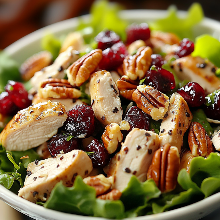 Delicious Cranberry Pecan Chicken Salad Recipe