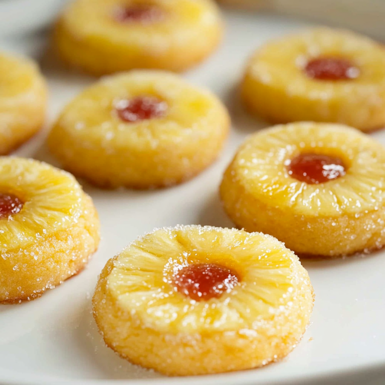 Delicious Pineapple Upside Sugar Cookies Recipe