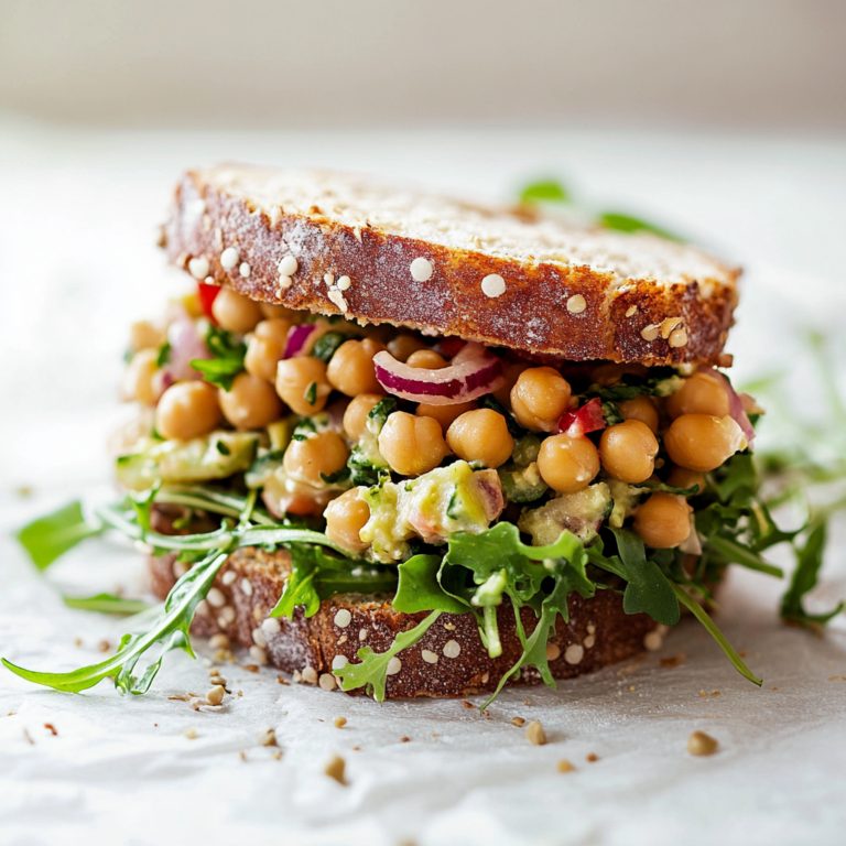 Chickpea Salad Sandwiches