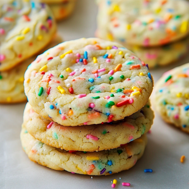 Delicious Funfetti Sprinkle Cookies Recipe