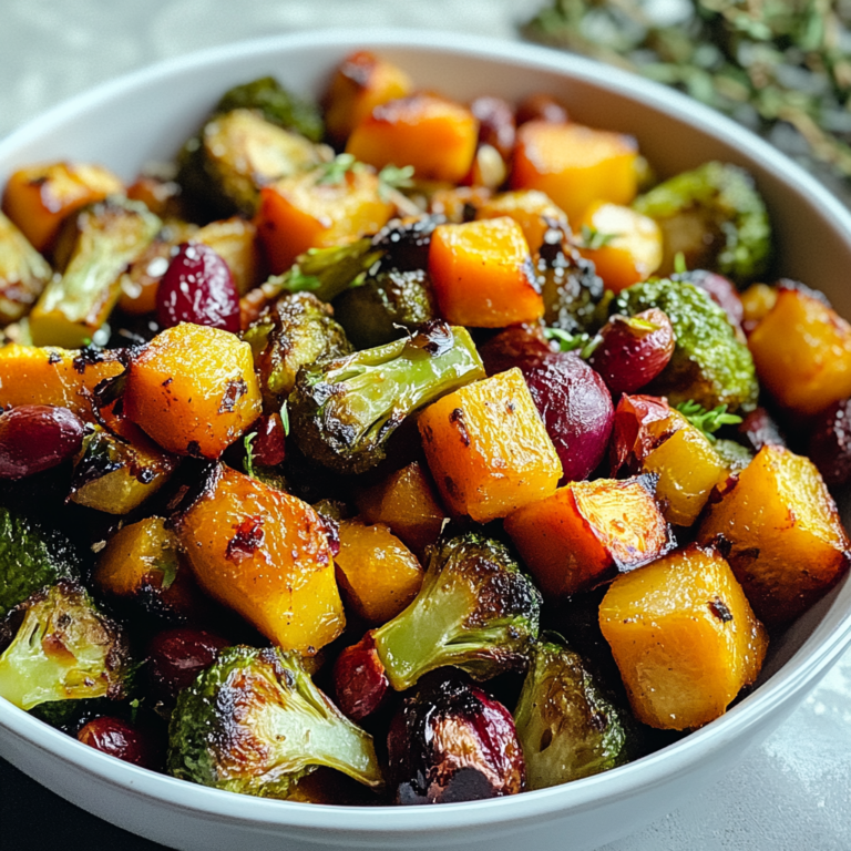 Roasted Brussels and Butternut Symphony Recipe