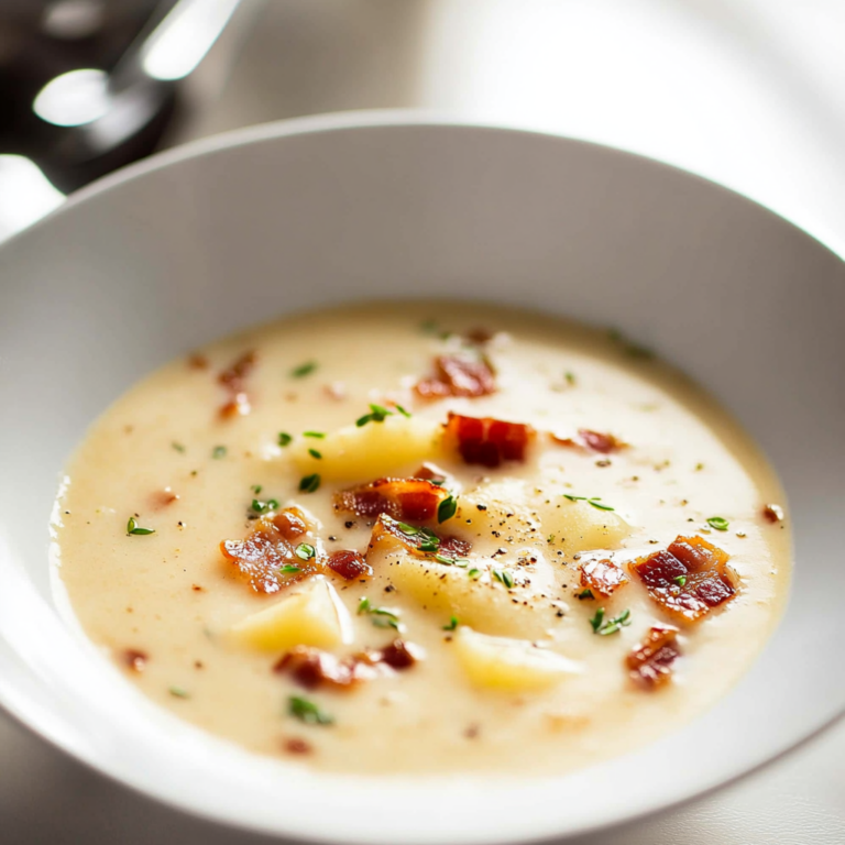 Creamy Potato Soup with Bacon