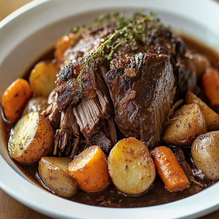 Pot Roast with Potatoes and Carrots