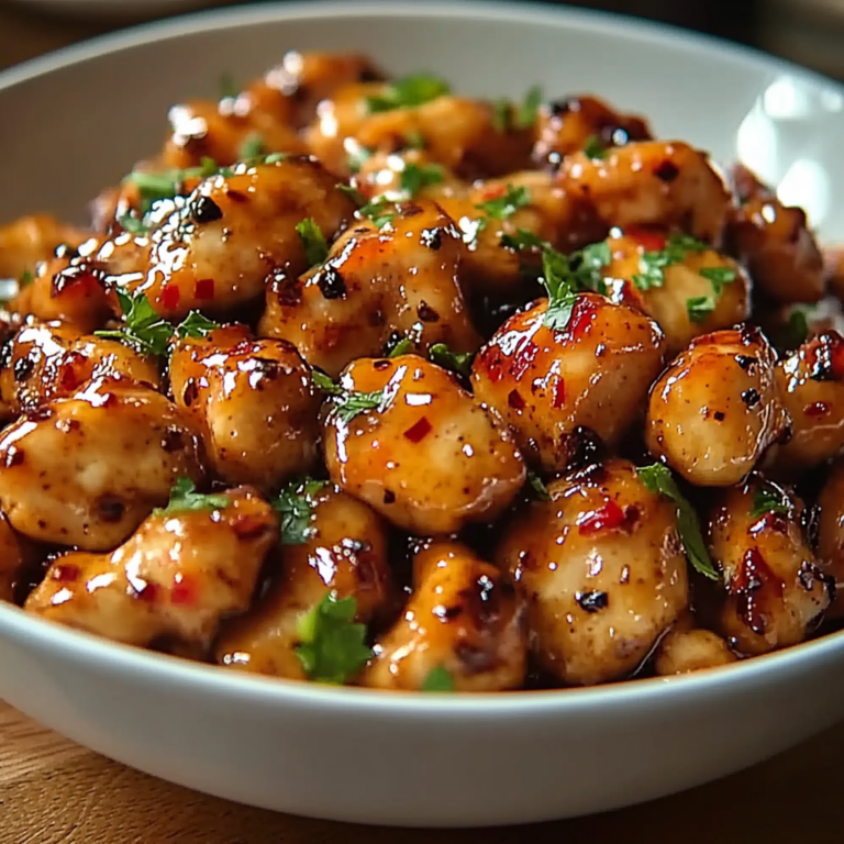 Sweet and Spicy Honey Pepper Chicken