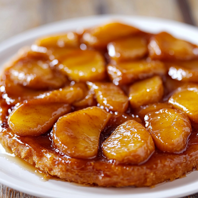 Easy Simple Pear Tarte Tatin Recipe