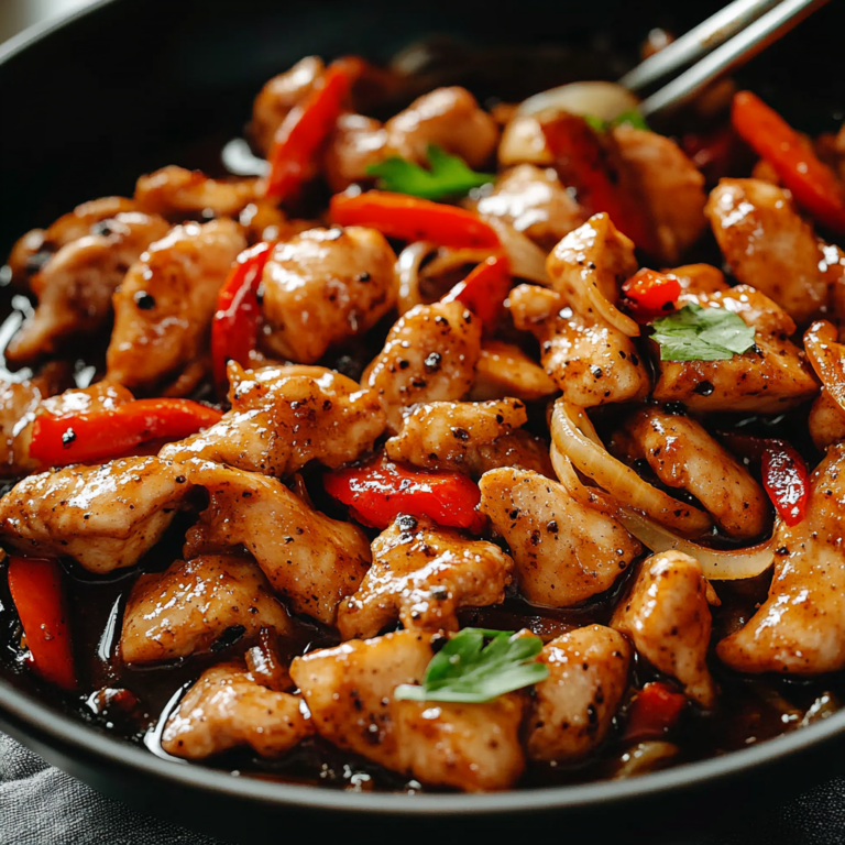 Black Pepper Chicken