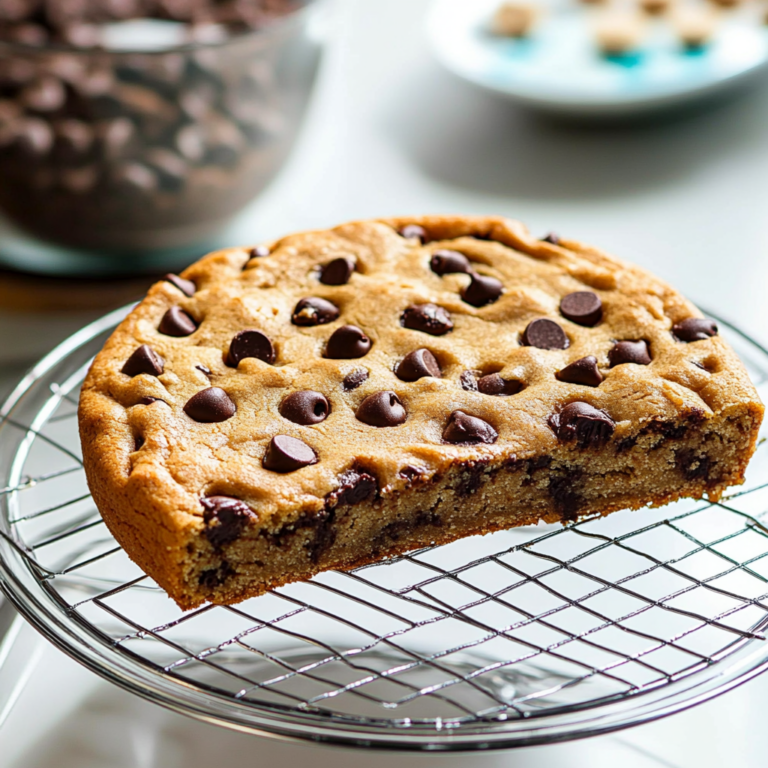 chocolate chip cookie cake