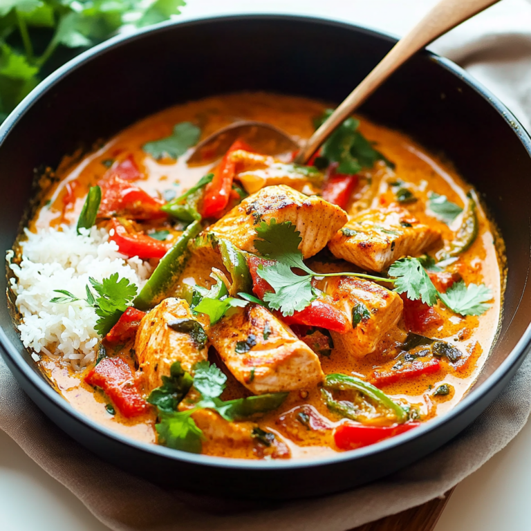 Thai-inspired Coconut Curry Salmon Recipe