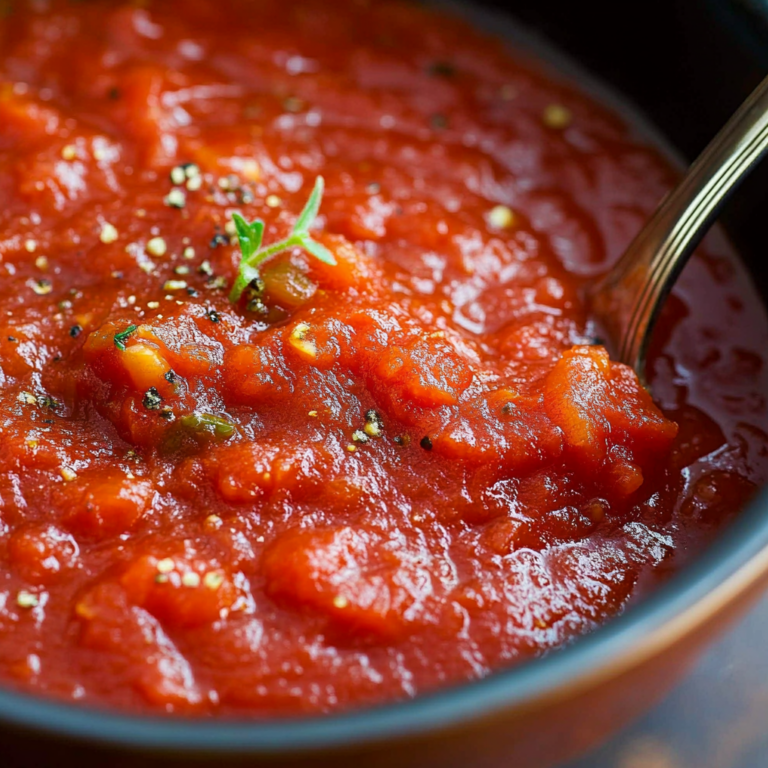 Quick and Easy Tomato Sauce Recipe for Everyone