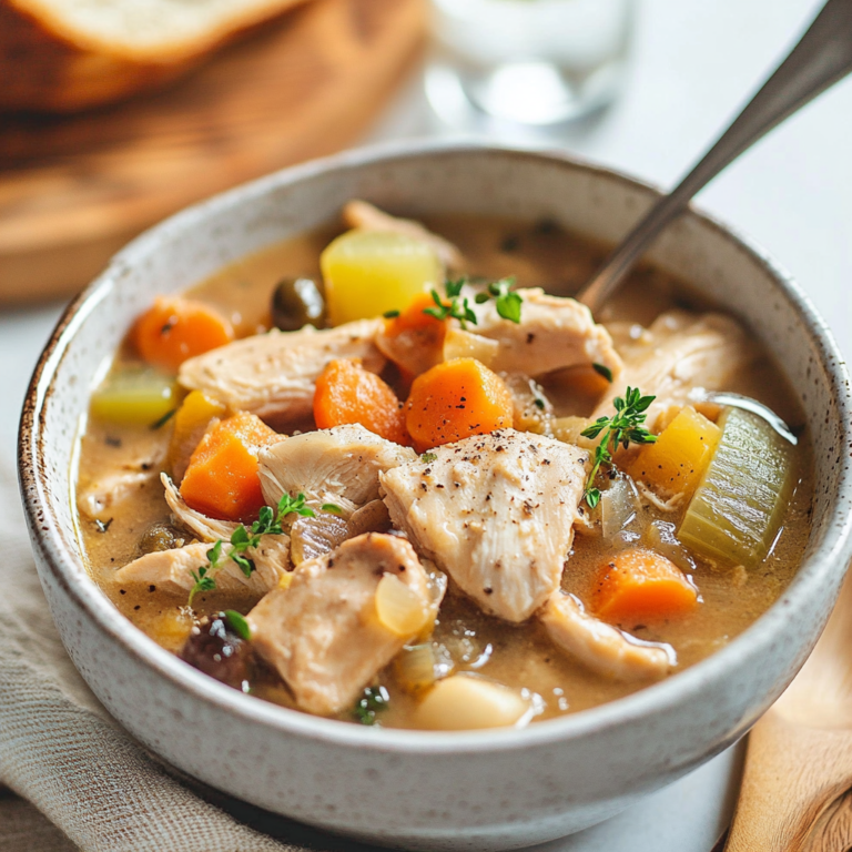 Delicious Slow Cooker Chicken Stew Recipe