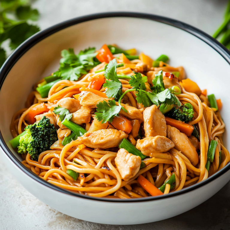 Easy Chicken Lo Mein Recipe for a Quick Dinner