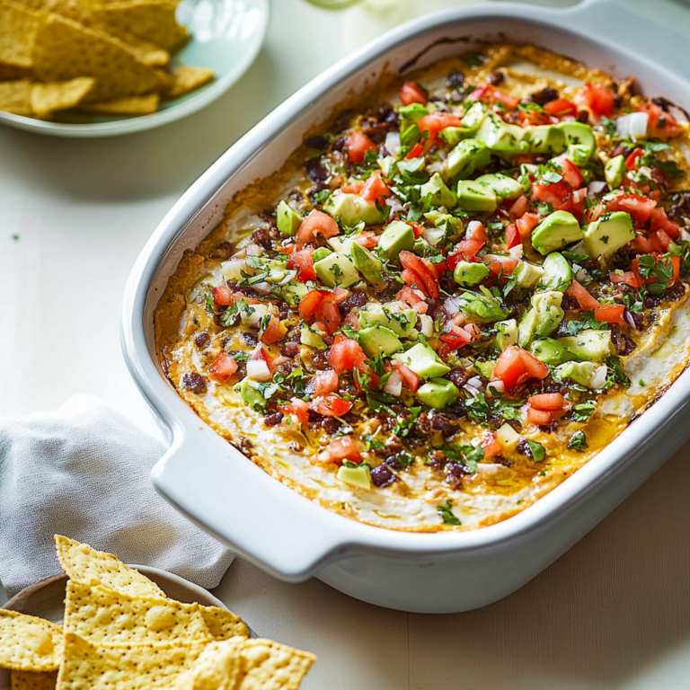 Delicious Doctored Up 7 Layer Dip Recipe