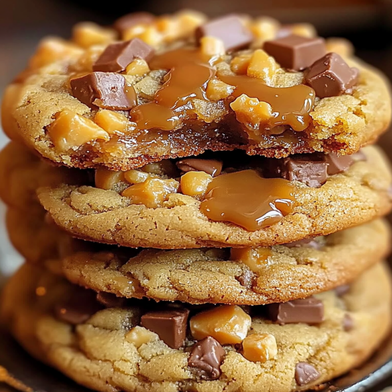 Irresistible Butterfinger Caramel Crunch Cookies Recipe