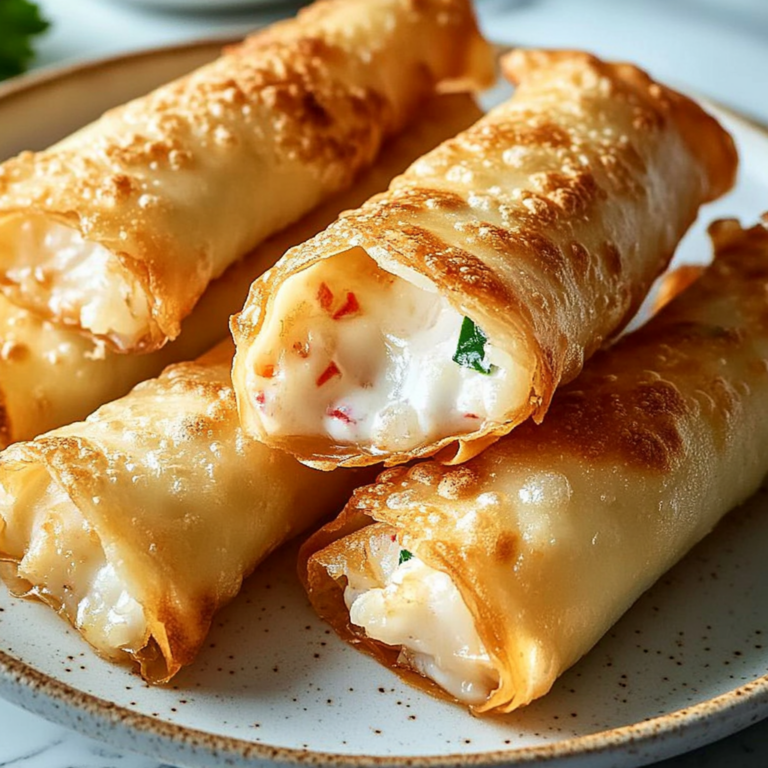 Easy Rice Paper Crab Rangoons Recipe