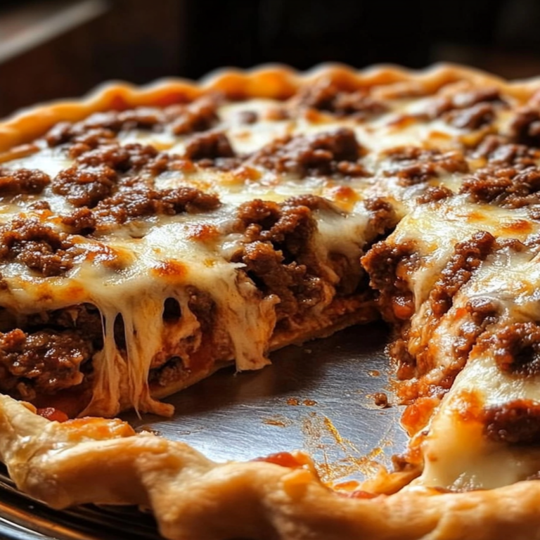 Irresistible Beef Pizza Pie: A Family Favorite Recipe