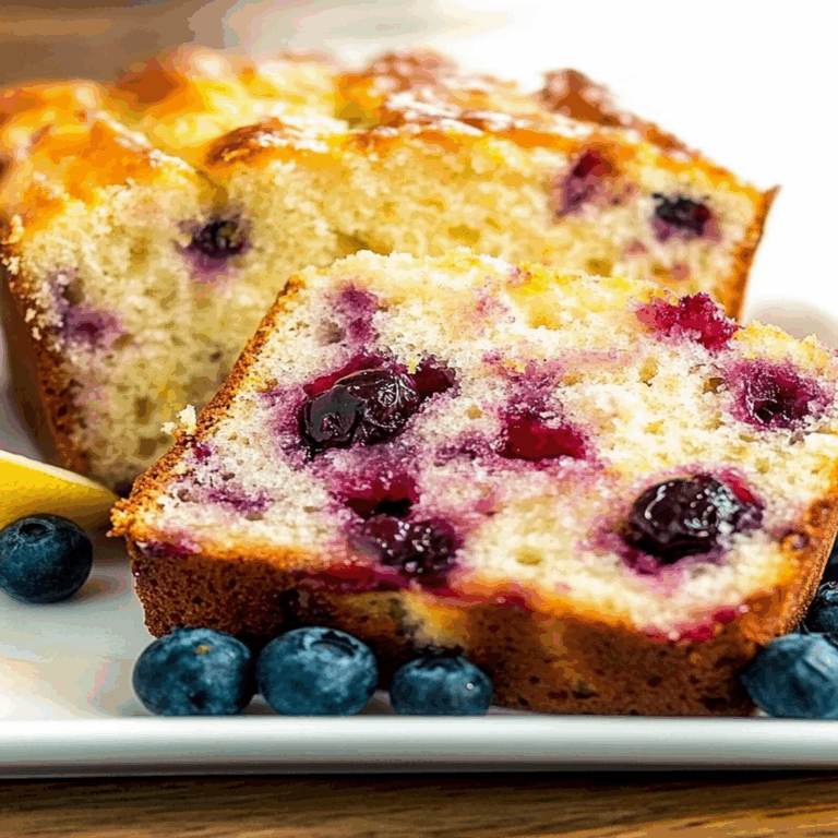 Delightful Huckleberry Recipes: Lemon Yogurt Loaf Recipe