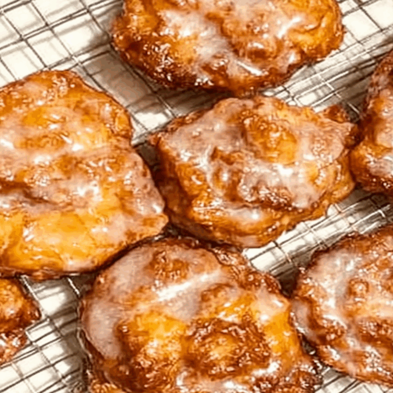 Irresistible Maple Glazed Apple Fritters Recipe
