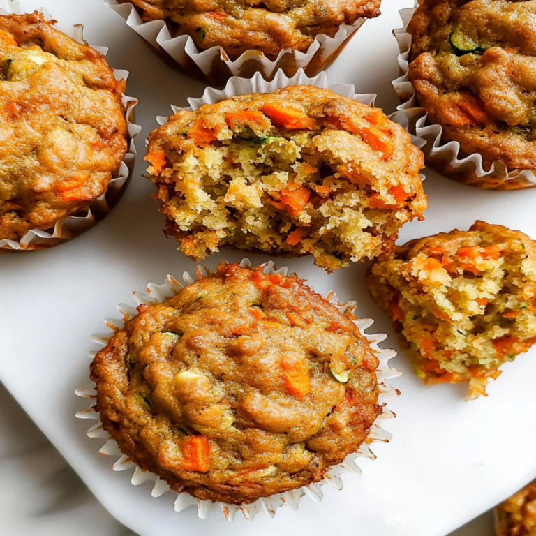 Irresistible Zucchini Carrot Muffins – Healthy & Delicious