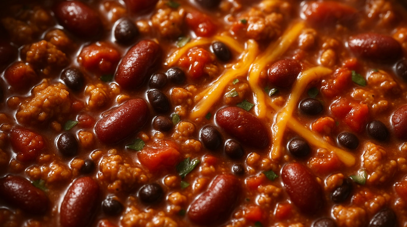 Hearty Two-Bean Turkey Chili