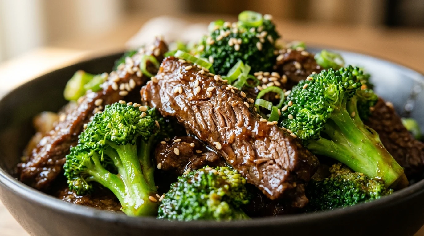 Slow Cooker Beef and Broccoli